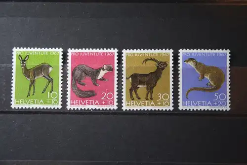 Schweiz, Pro Juventute 1967, Tiere