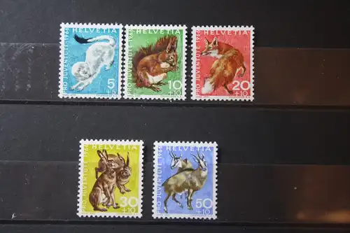 Schweiz, Pro Juventute 1966, Tiere