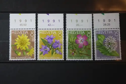 Schweiz, Pro Juventute 1991, Blumen