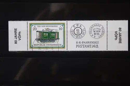 Österreich, Tag der Briefmarke, Eisenbahn, Fahrendes Postamt 2001