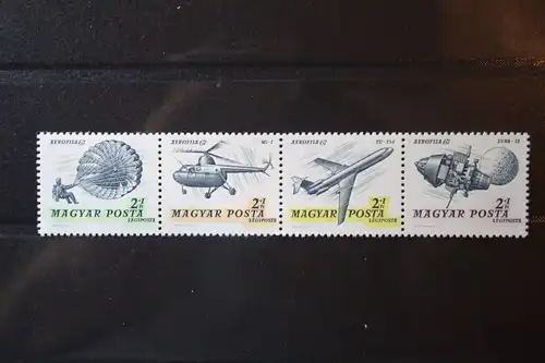 Ungarn, Raumfahrt, Flugzeuge, 1968, Zusammendruck