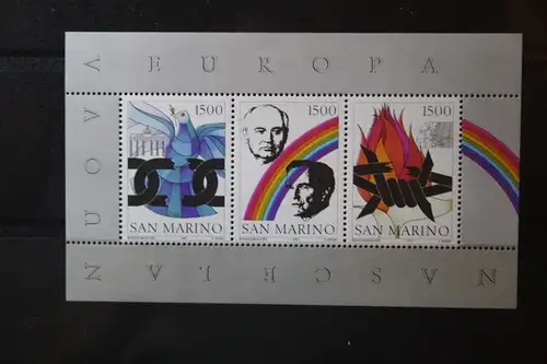 San Marino CEPT-Symphatieausgabe 1991 Blockausgabe  Gorbatschov
