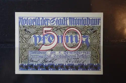 Notgeld Montabaur, 50 Pf.