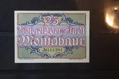 Notgeld Montabaur, 25 Pf.