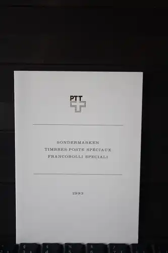 Klappkarte der PTT Schweiz 1993; Gemeinschaftsausgabe EUREGIO Bodensee mit Deutschland und Österreich