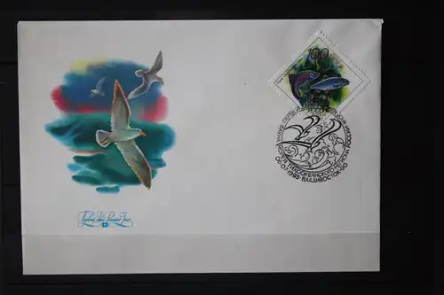 Russland, Rußland, Tiere, Wassertiere, Vögel, Wasservögel, 5 FDC