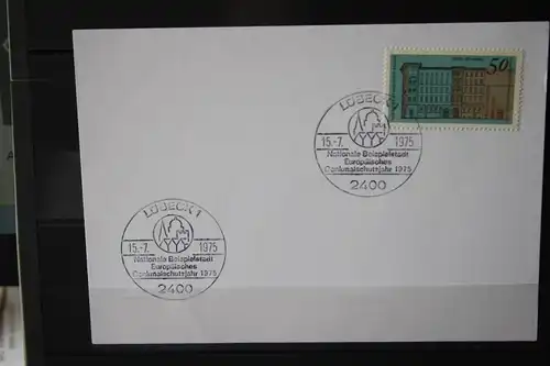 Stempelkarte Lübeck, Denkmalschutzjahr 1975