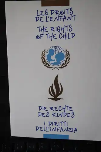 Sammelmappe Gemeinschaftsausgabe Italien-UNO : Rechte des Kindes 1991