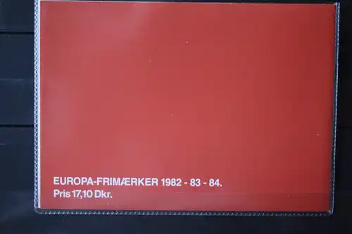 Dänemark, CEPT - Sammelmappe 1982-83-84