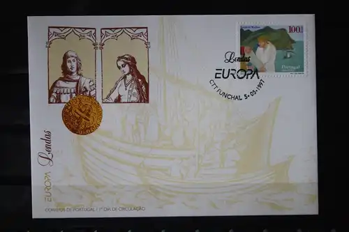 Portugal Madeira CEPT EUROPA-UNION 1997, FDC