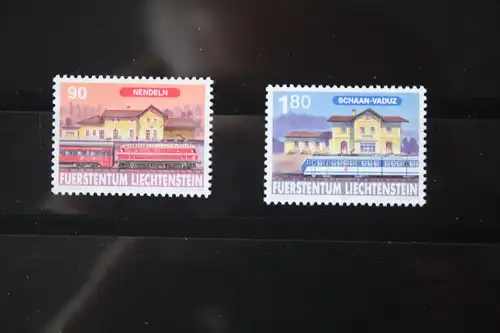 Liechtenstein, Züge, Eisenbahn, Bahnhof, 1997
