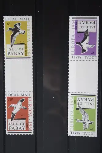 Isle of Pabay EUROPA-UNION-Mitläufer, CEPT-Mitläufer, Englische Insel-Lokalpost-Marken 1964
