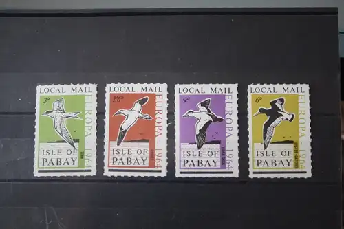 Isle of Pabay EUROPA-UNION-Mitläufer, CEPT-Mitläufer, Englische Insel-Lokalpost-Marken 1964