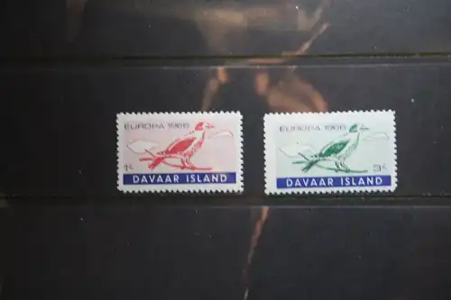 Davaar Island 1966 EUROPA-UNION-Mitläufer, CEPT-Mitläufer, Englische Insel-Lokalpost-Marken
