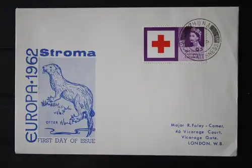 Stroma Island, EUROPA-UNION-Mitläufer, CEPT-Mitläufer, Englische Insel-Lokalpost-Marken 1963, FDC