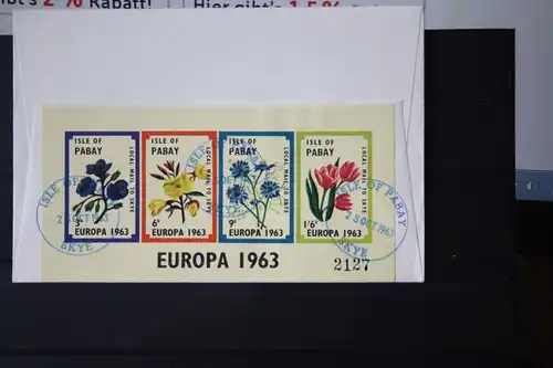 Isle of Pabay EUROPA-UNION-Mitläufer, CEPT-Mitläufer, Englische Insel-Lokalpost-Marken 1963