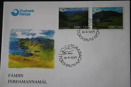 Dänemark-Färöer 1995  NORDEN  FDC