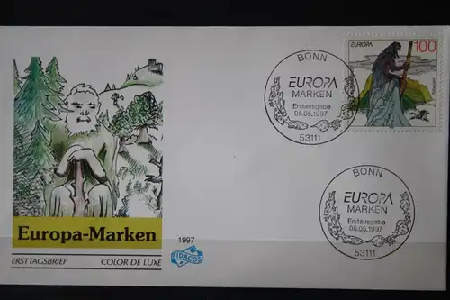 Deutschland  1997 CEPT EUROPA-UNION FDC