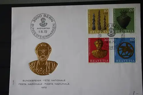 Pro Patria 1972, FDC