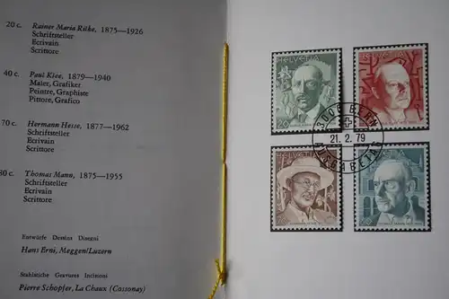 Sammelkarte Persönlichkeiten 1979