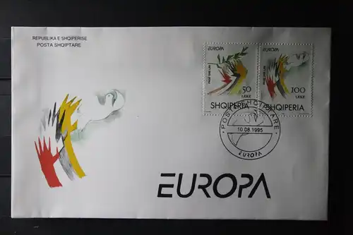 Albanien  CEPT EUROPA-UNION 1995 FDC