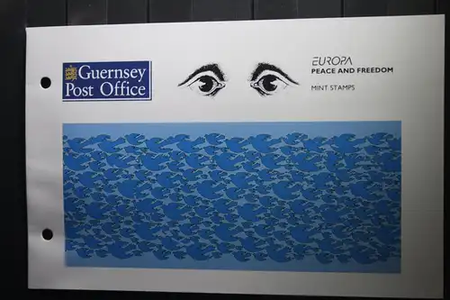 Großbritannien- Guernsey  CEPT EUROPA-UNION 1995 Folder