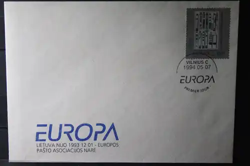 Litauen CEPT EUROPA-UNION 1994 FDC