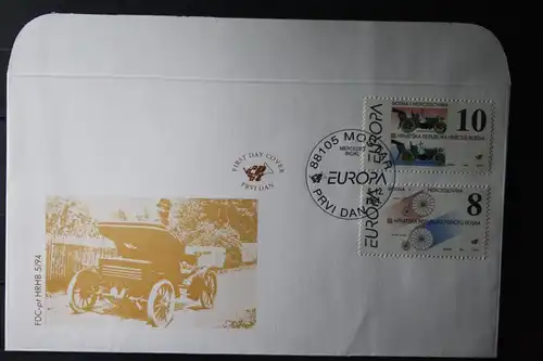 Bosnien und Herzegowina CEPT EUROPA-UNION 1994 FDC