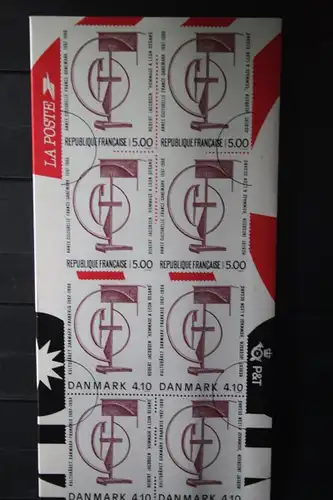 Frankreich Gemeinschaftsausgabe mit Dänemark 1988, Folder