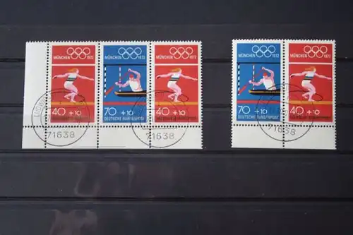 Olympische Spiele München 1972; Sehr schönes Lot Zusammendrucke