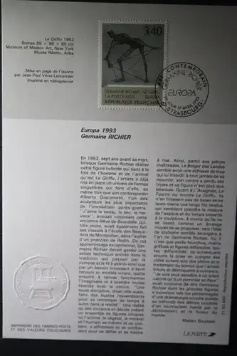 Frankreich CEPT EUROPA-UNION 1993 ETB