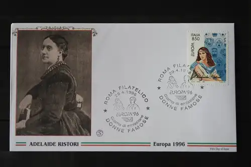 Italien, CEPT 1996, FDC