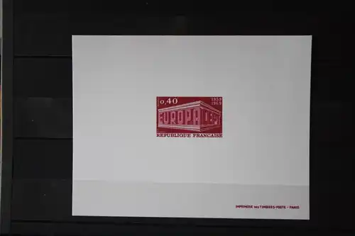 Frankreich Epreuve de Luxe Europa Union CEPT 1969