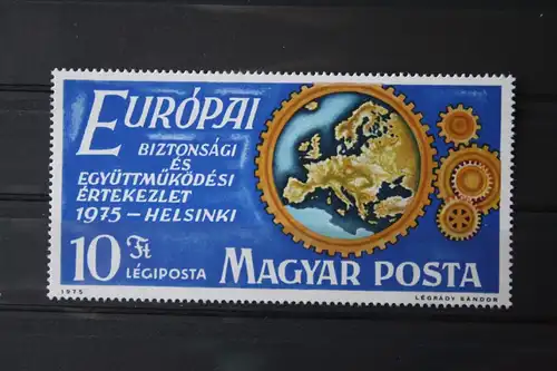 Ungarn, KSZE 1975, Blockmarke, CEPT EUROPA-UNION-Symphatieausgabe