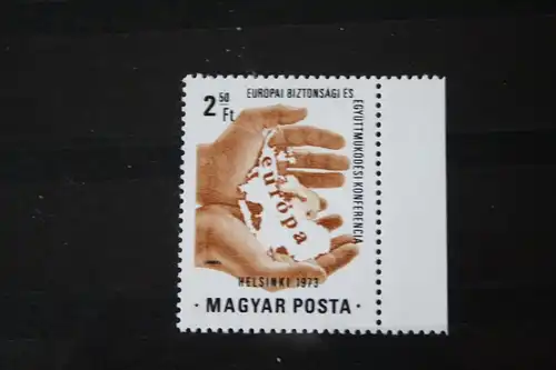 Ungarn, KSZE 1973, CEPT-Mitläufer EUROPA-UNION-Symphatieausgabe