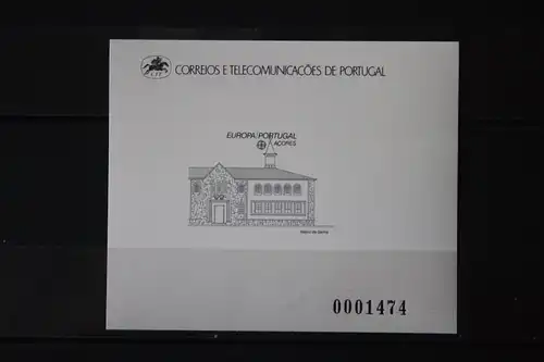 CEPT EUROPA-UNION Portugal - Azoren 1990, Schwarzdruck 