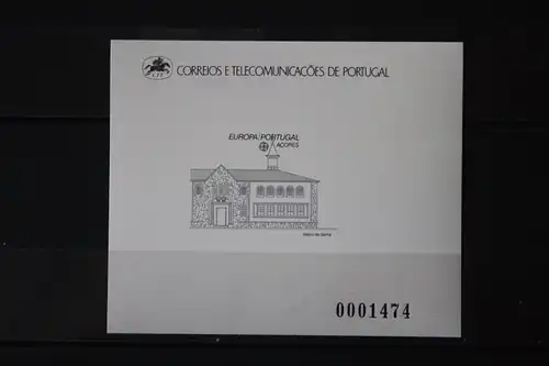 CEPT EUROPA-UNION Portugal - Azoren 1990, Schwarzdruck