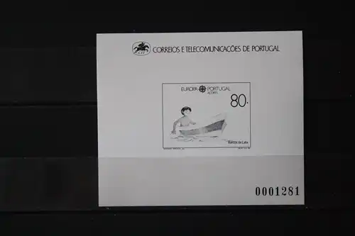 CEPT EUROPA-UNION Portugal - Azoren 1989, Schwarzdruck