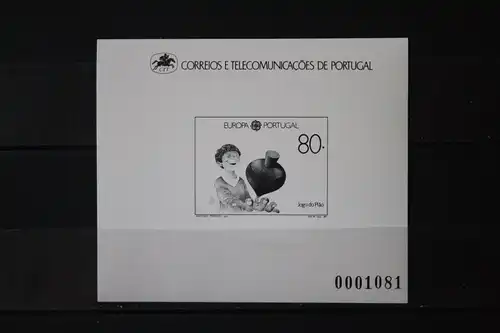 CEPT EUROPA-UNION Portugal 1989, Schwarzdruck 