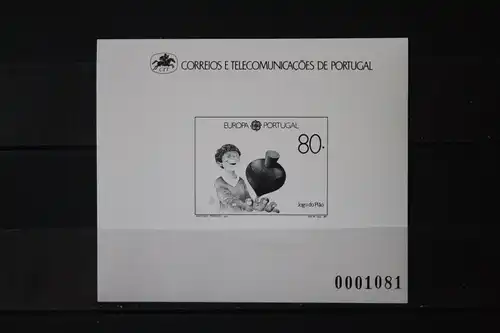 CEPT EUROPA-UNION Portugal 1989, Schwarzdruck