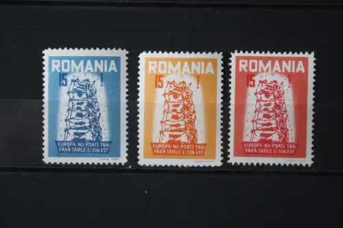 CEPT EUROPA-UNION - Symphatieausgabe Rumänien 1956