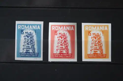 CEPT EUROPA-UNION - Symphatieausgabe Rumänien 1956; ungezähnt