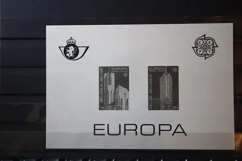 CEPT EUROPA-UNION Belgien 1987, Schwarzdruck