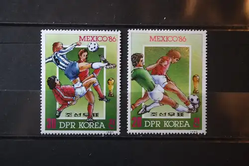 Korea, Fußball - WM Mexico 1986