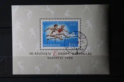 Europäische Leichtathletik-Meisterschaften 1966; Block; Flugpost-Ausgabe