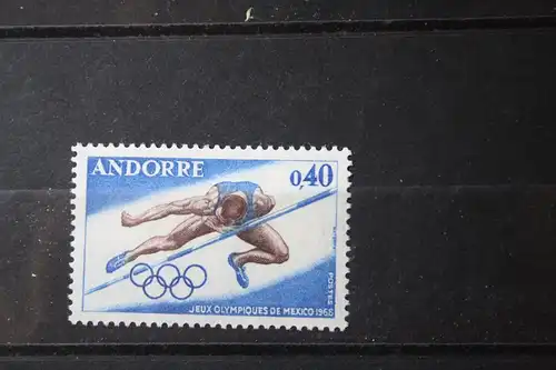 Andorra Sport 1968, Olympiade Mexico