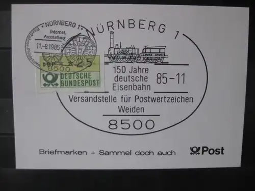 Nürnberg, 150 Jahre Deutsche Eisebahn