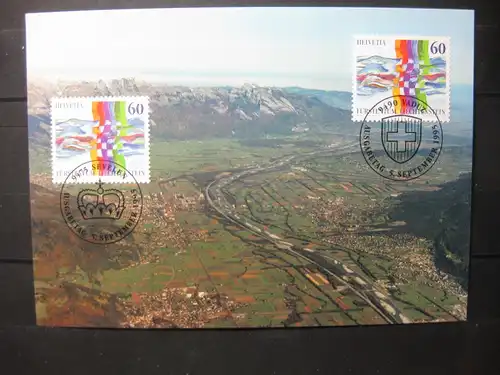 Schweiz Gemeinschaftsausgabe mit Liechtenstein 1995; MK