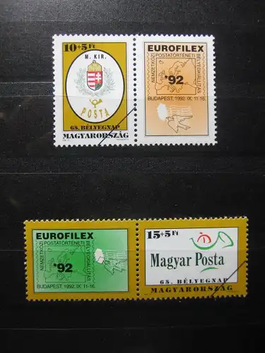 CEPT-Mitläufer EUROPA-UNION-Symphatie-Ausgabe EUROFILEX 1992, MUSTER-Marke, Specimen