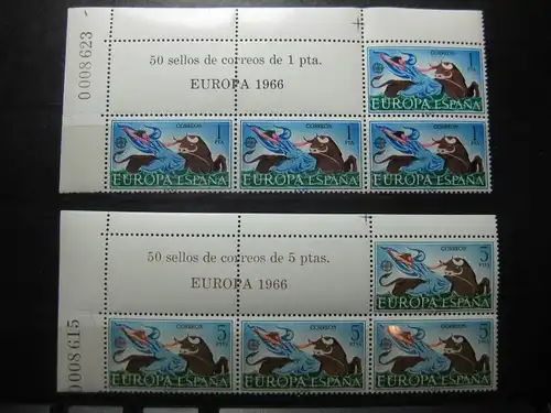 Spanien, CEPT EUROPA-UNION 1966